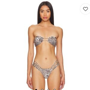 SOLD AS A SET MICHAEL COSTELLO x REVOLVE Isobel Top & Bottom in Multi Animal